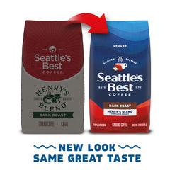 Close-up of dark roast beans highlighting Arabica quality