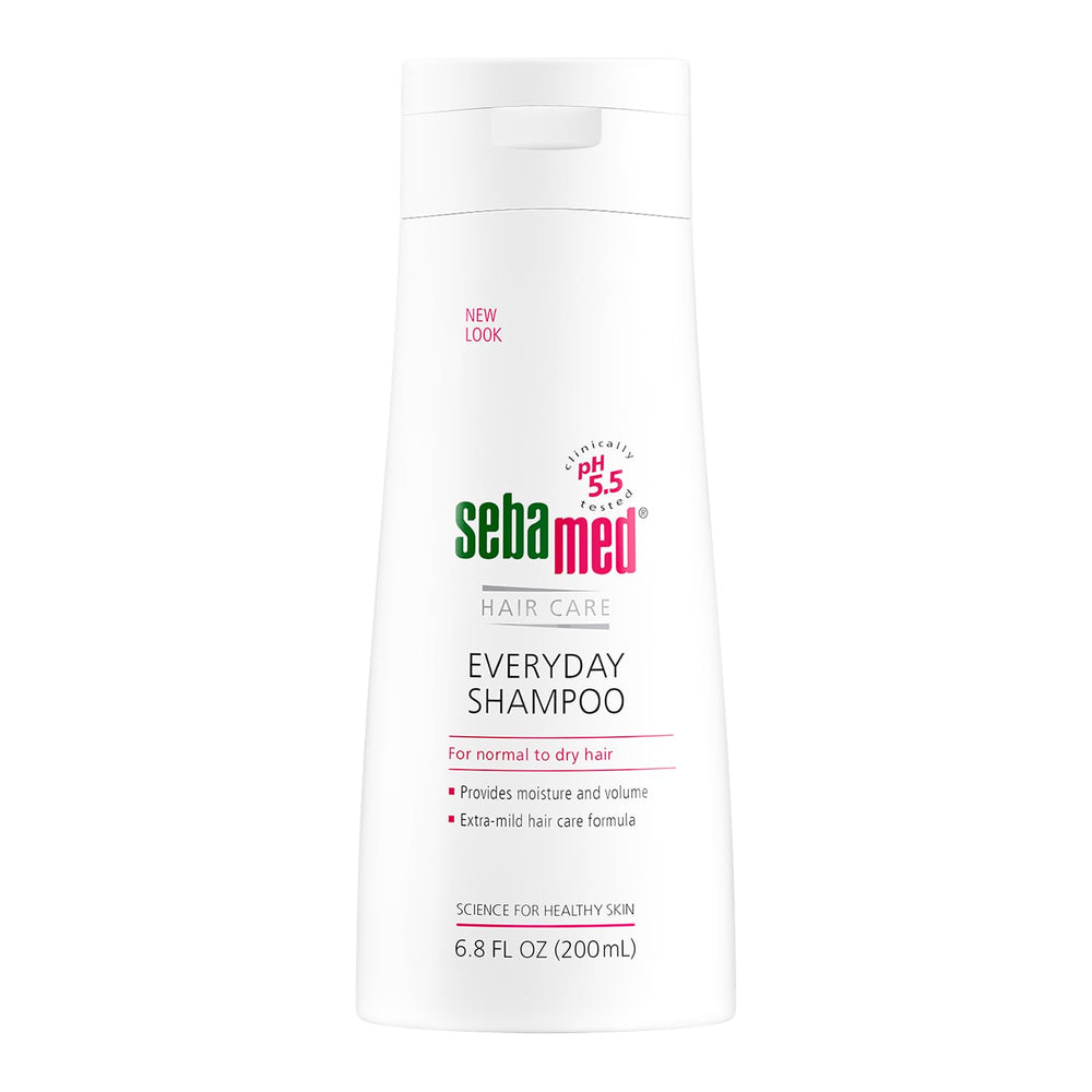 SEBAMED Everyday Shampoo bottle for gentle daily cleansing on sensitive scalp.