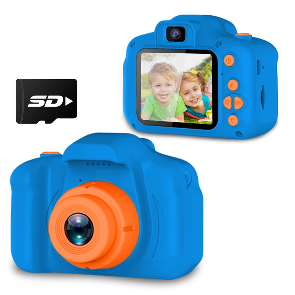 Seckton Upgrade Kids Selfie Camera front camera showcases easy selfies during playtime