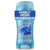 Secret Fresh invisible solid bottle with Moonlight Orchid for all-day odor protection