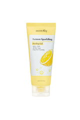 Secret Key Lemon Sparkling Peeling Gel bottle in citrus packaging for refreshing cleansing.