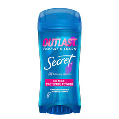 Secret Outlast bottle front view showing all-day freshness and 72-hour protection.