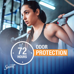 Secret Outlast invisible-solid offers a clear, stain-free wear.
