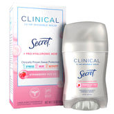 Secret Strawberry Summer bottle highlighting bold fragrance with clinical protection for all-day confidence