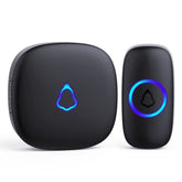SECRUI wireless doorbell transmitter pre-paired for instant setup