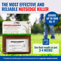 Sedgehammer Plus dry mix image showing easy pre-mix surfactant.