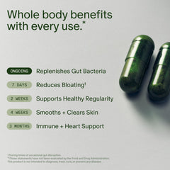 Seed DS-01 prebiotic capsule layer emphasizing plant-based outer shell for sustained release