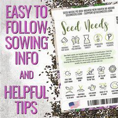 Seed Needs Bee Balm thrives in sun and partial shade for versatile beds.