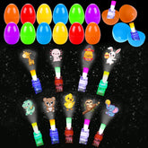 Seeiuua Easter LED finger lights 36-pack glow for kids' playtime.