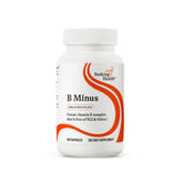 Seeking Health B-Minus bottle front view highlighting name and purpose