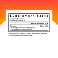 Seeking Health Optimal Magnesium capsules for convenient dosing and potential energy support.