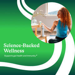 Capsules in hand illustrating vegan-friendly probiotic supplement
