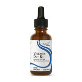 Seeking Health Vitamin D3 + K2 Drops bottle for daily immune and bone support.