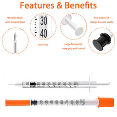 Seelekile syringe with clear measurement scale for easy reading in labs