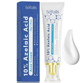 Sefralls 10 percent Azelaic Acid Cream bottle with redness relief for the face
