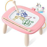Seimome magnetic drawing board with ergonomic pen for easy grip and drafting fun