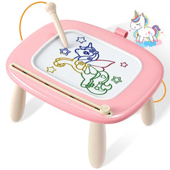 Seimome magnetic drawing board with ergonomic pen for easy grip and drafting fun