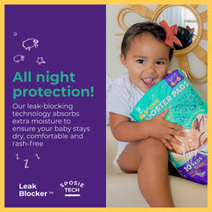 Select Kids Sposie adhesive-free diaper insert for quick, comfortable changes.
