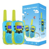 Selieve walkie talkies with backlit LCD display for easy outdoor communication.