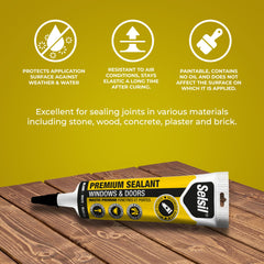 Selsil flexible application enables crack-free sealing during movement.