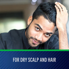 Selsun Blue lathers quickly for efficient shampooing.