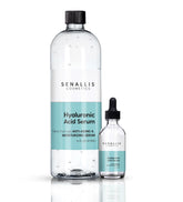 SenAllis Hyaluronic Acid Serum 16oz bottle for long-lasting hydration.