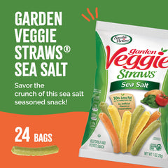 Sensible Portions Airy crunchy veggie straws ideal for lunchboxes.