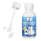 SENVEN white appliance paint bottle full for quick, even touch-ups.