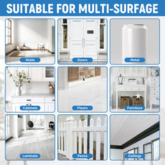SENVEN white paint-pen 30ml label enables easy storage and quick color matching.