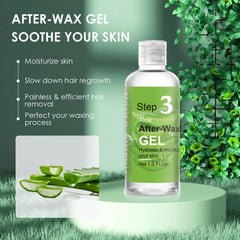 Seopri skin-care-kit sponges with smoothing fluid for even application.