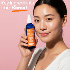 SeoulCeuticals marine minerals imagery evokes brightening and hydration benefits.