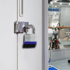 SEPOX Trinity padlock brass cylinder indicating durable security.