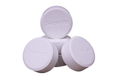 Septicfit resealable container keeps tablets fresh between uses.