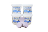 Septicfit chlorine tablet 4-pail value pack ready for regular septic maintenance.