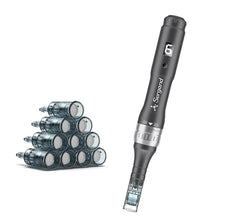 Sergand Derma Roller Pen ergonomic-handle enables comfortable home use.
