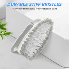 SetSail brush grip with hanging hole for easy storage after use.