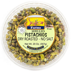 Setton Farms pistachio kernels, dry roasted, no salt, ideal for snacking.