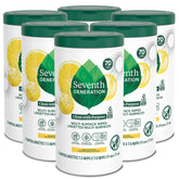 Seventh Generation lemon zest wipes packaging for quick eco-friendly surface refresh