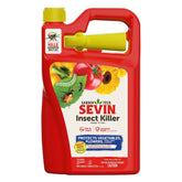 Sevin Ready-to-Use bottle close-up for quick outdoor pest protection