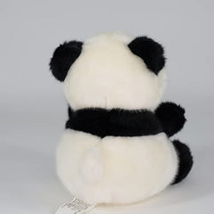 Sew Butiful Panda 8.6-inch plush side profile, cute decor accent.
