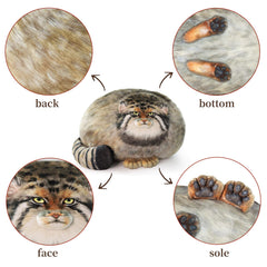 Sew Butiful Steppe Cat plush toy, decorative piece for any room