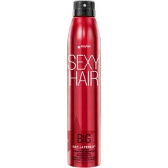 SexyHair Big Get Layered bottle showing buildable volume and lift.