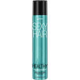 SexyHair Healthy So Touchable bottle shows weightless hold for effortless styling.