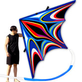 SGftre Delta Kite for Kids, easy beginner flight for first-time fliers.