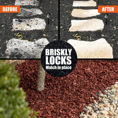 Shabebe Mulch Glue application sprayer enables easy, even landscape binding.