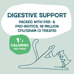 Shameless Pets digestive-support treats promote gentle tummy comfort.