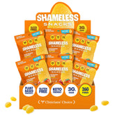 Shameless Sour Mango Madness pack, keto-friendly on-the-go snack.