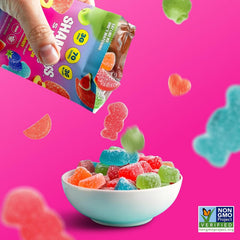 Shameless All-Stars nutrition panel with 70 calories per bag