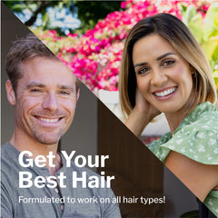Shapiro MD Hair Growth Experts conditioner bottle showcasing nourishing formula for thicker appearance