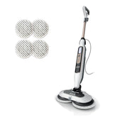 Shark Steam & Scrub front view showing ergonomic design for comfortable cleaning